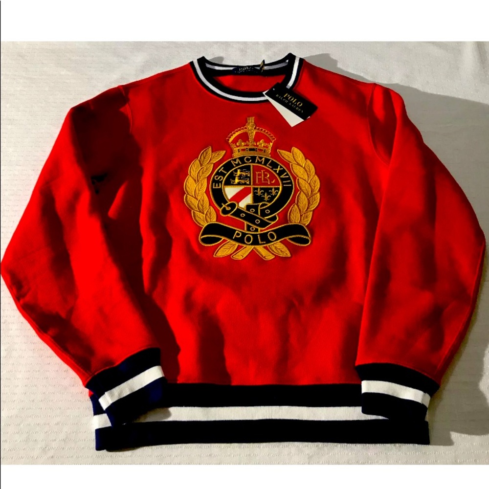 BNWT Polo Ralph Lauren Crest Sweatshirt